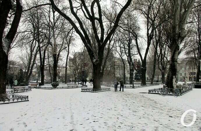 Снег в Одессе 24 декабря35