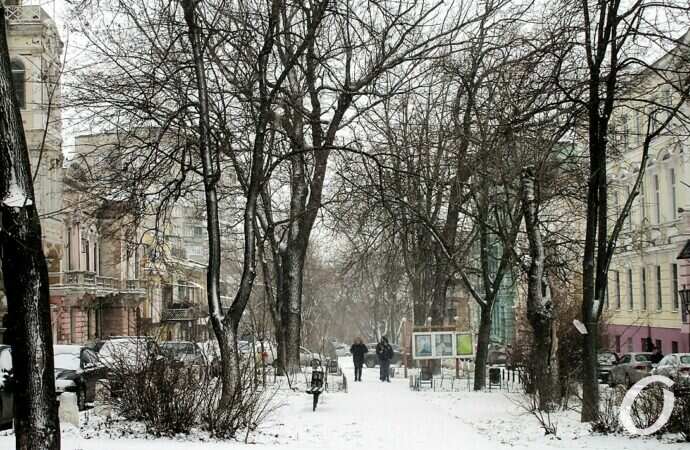 Снег в Одессе 24 декабря38