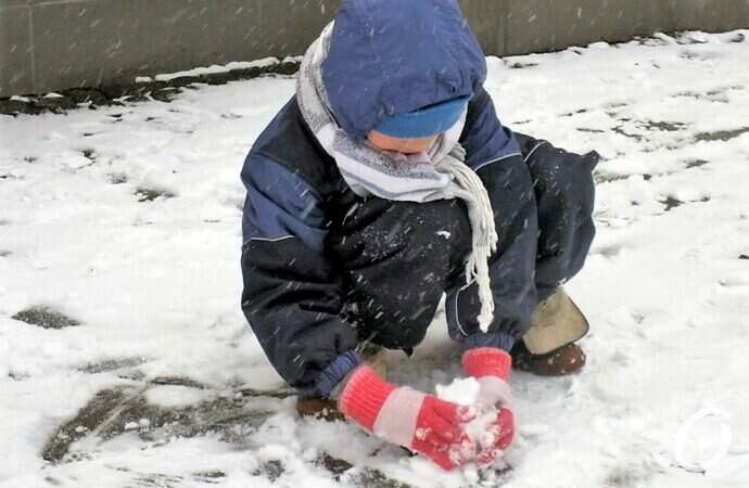Снег в Одессе 24 декабря42