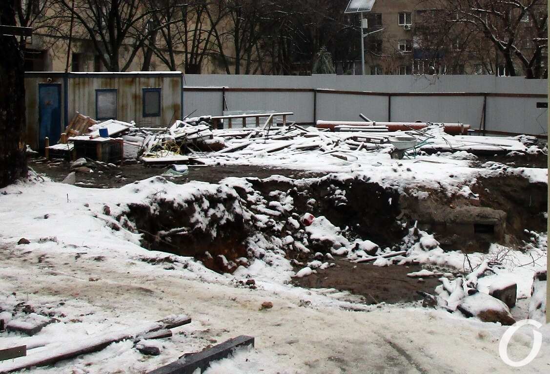 бульвар Жванецкого, декабрь 2021 года