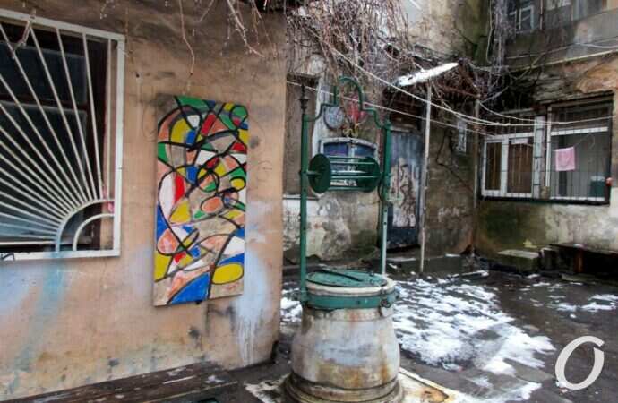 Одесские дворики,декабрь28