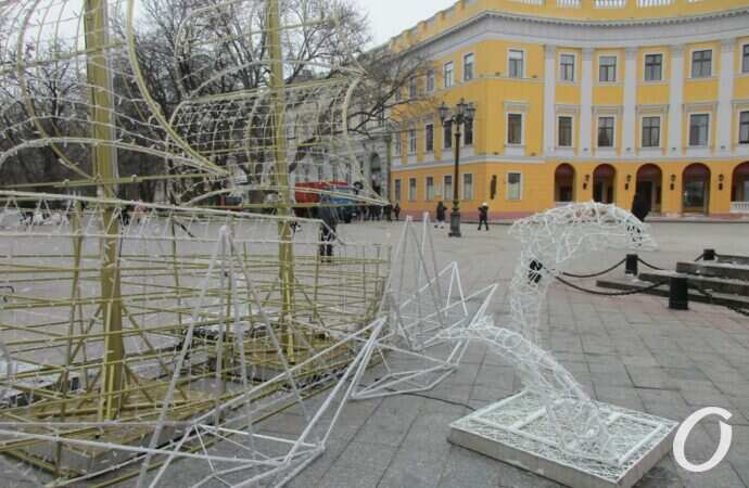 Одесса предновогодняя, корабль2