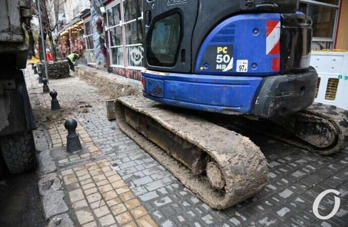 Прокладка кабеля на Екатерининской