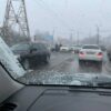 В Одессе снег, пробки и много ДТП (карты, видео)