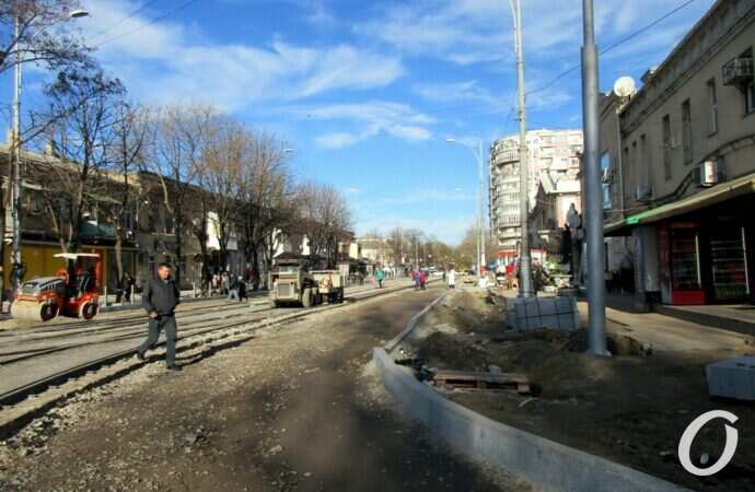 ремонт Преображенской у Привоза