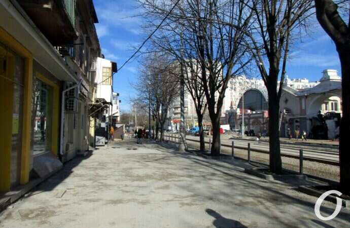 ремонт Преображенской у Привоза