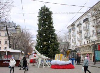 Вечно живая: из истории елки на главной улице Одессы