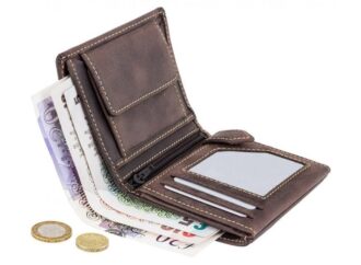 Мужской кожаный кошелек: бумажник, портмоне или зажим для наличных?
