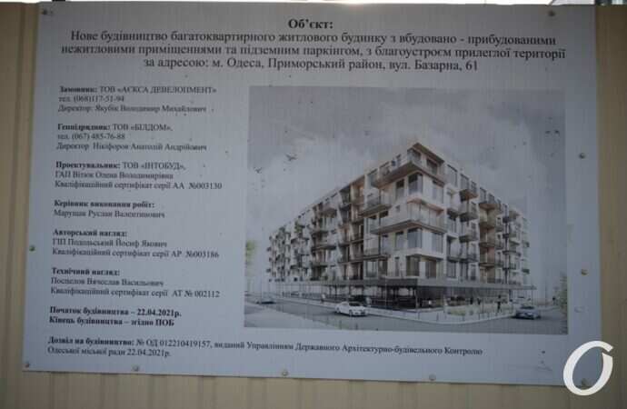 Застройка Одессы, Базарная7