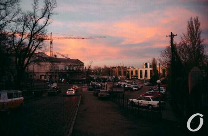 Закат в центре Одессы13