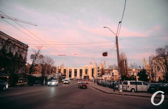 Закат в центре Одессы11