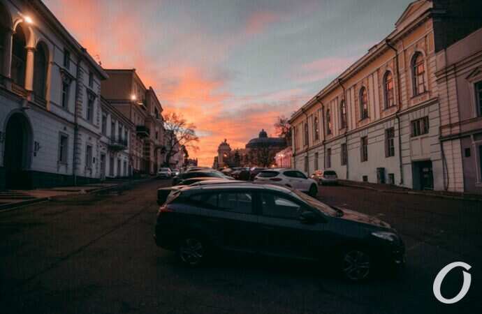 Закат в центре Одессы9