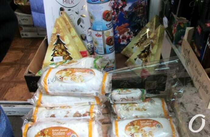 Одесса перед Рождеством, сладости