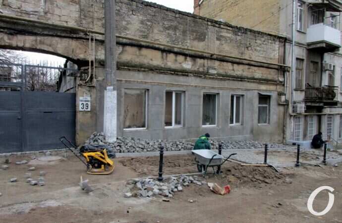 Лестница Градоначальницкая, ремонт2