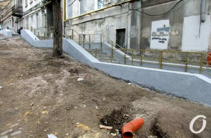 Лестница Градоначальницкая, ремонт7