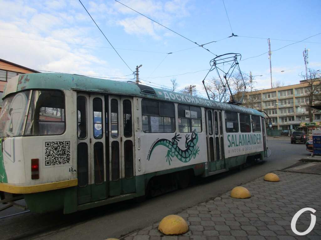 Одесский трамвай №3-6