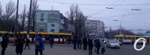 Одесские трамваи и троллейбусы будут ходить с большим интервалом