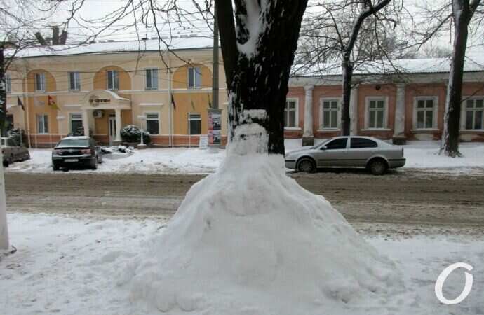 Январь в центре Одессы11