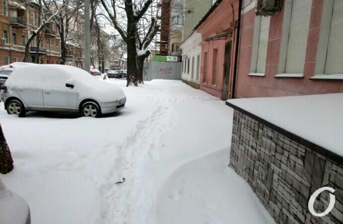 Январь в центре Одессы21