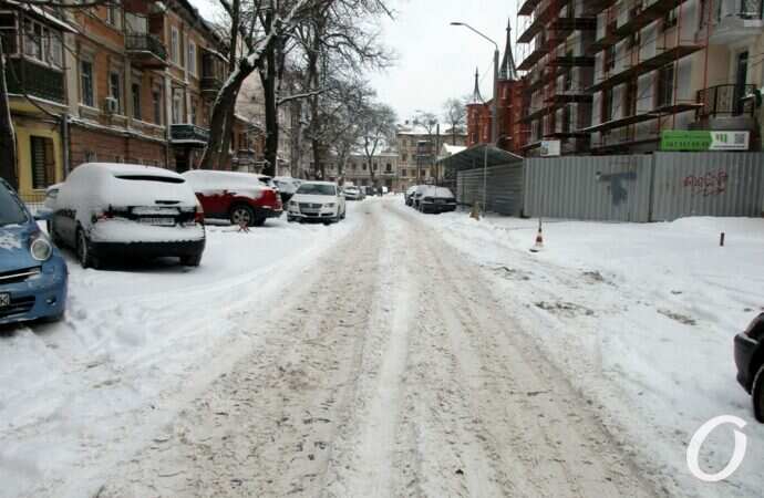 Январь в центре Одессы22