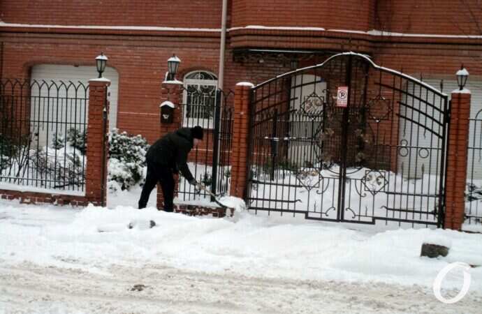 Январь в центре Одессы23