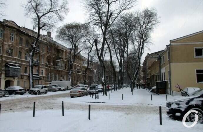 Январь в центре Одессы25