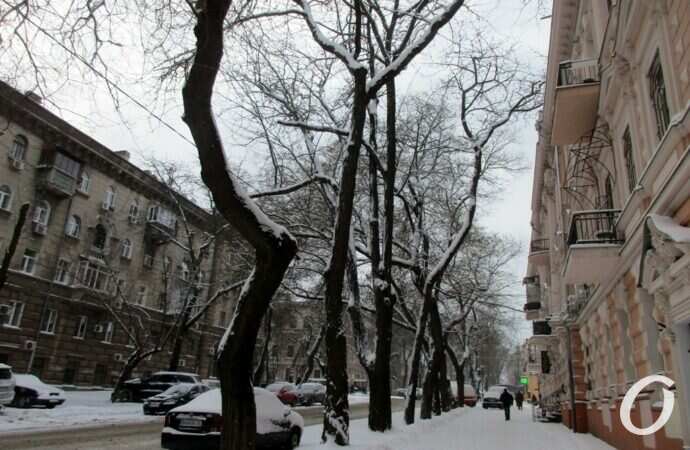 Январь в центре Одессы3