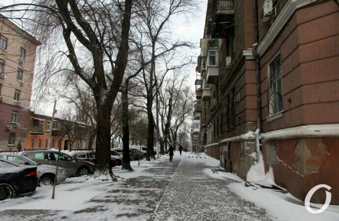 Январь в центре Одессы33