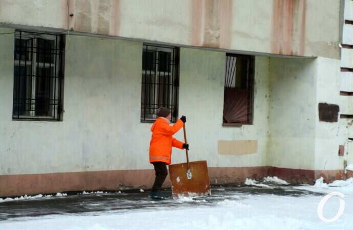 Январь в центре Одессы40