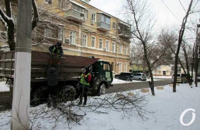 Январь в центре Одессы41