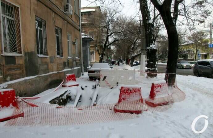 Январь в центре Одессы42