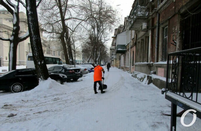 Январь в центре Одессы47