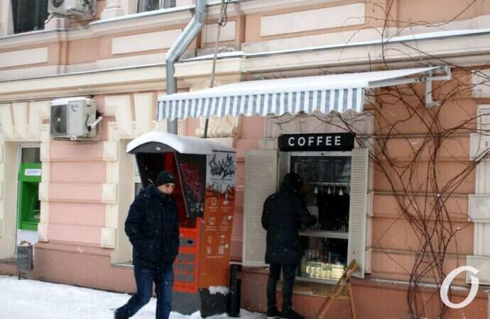 Январь в центре Одессы6