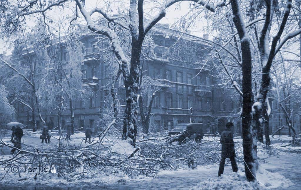 оледенение 1988 погода Одесса
