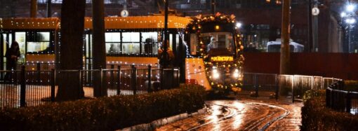 Одесситов приглашают на традиционный рождественский парад трамваев (фото)
