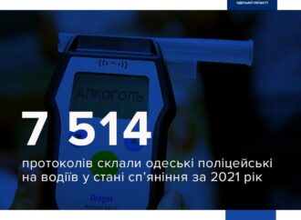 Одесские патрульные сообщили, сколько пьяных водителей они оштрафовали и сколько те заплатили