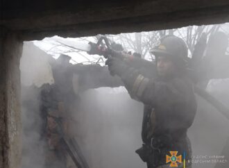 В Одесской области сгорел частный дом: пострадал хозяин