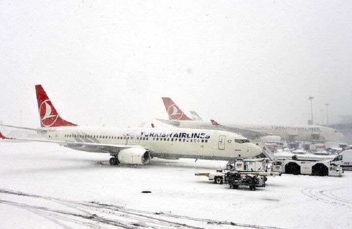 В Одесском аэропорту отменили все рейсы в Стамбул и из Стамбула
