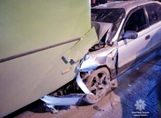 ДТП на поселке Котовского: пьяный водитель не заметил маршрутки