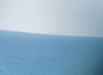 Російські військові кораблі знову помічено біля берегів Одеси