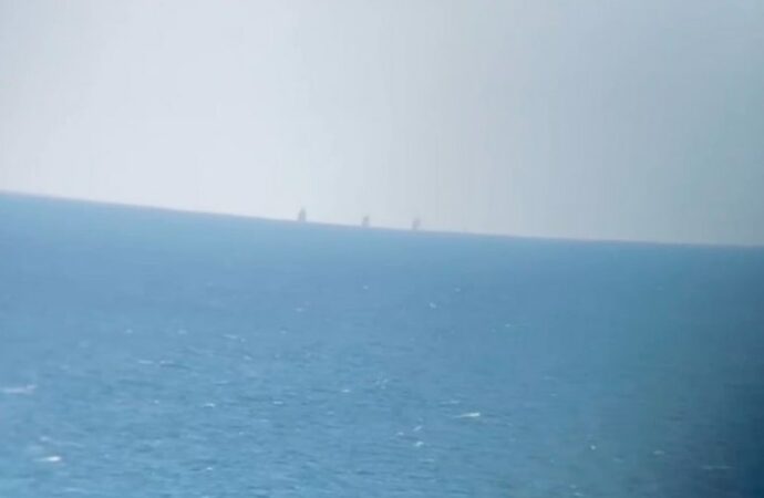Русские военные корабли снова замечены у берегов Одессы