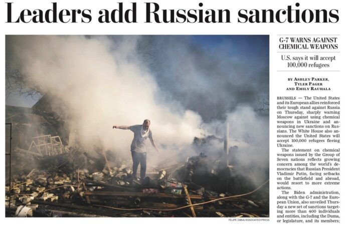 Что пишет о войне в Украине мировая пресса: 25 марта