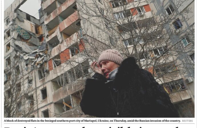 Война в Украине на первых полосах мировых газет: 19 марта