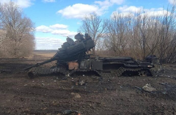 Потери российской армии в Украине на утро 18 марта