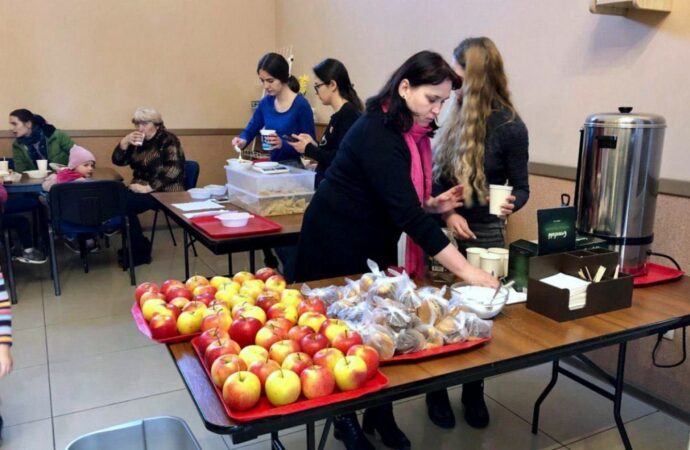 Беженцы в Одессе