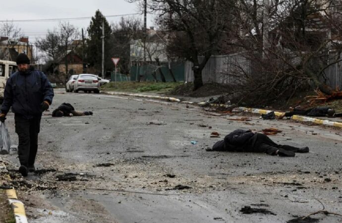 Бучанская резня: первая реакция в Украине и мире