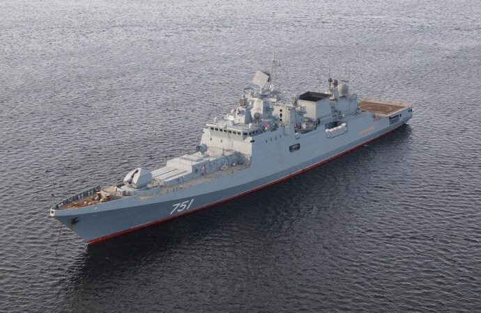 ВМС Украины нанесли огневое поражение российскому фрегату