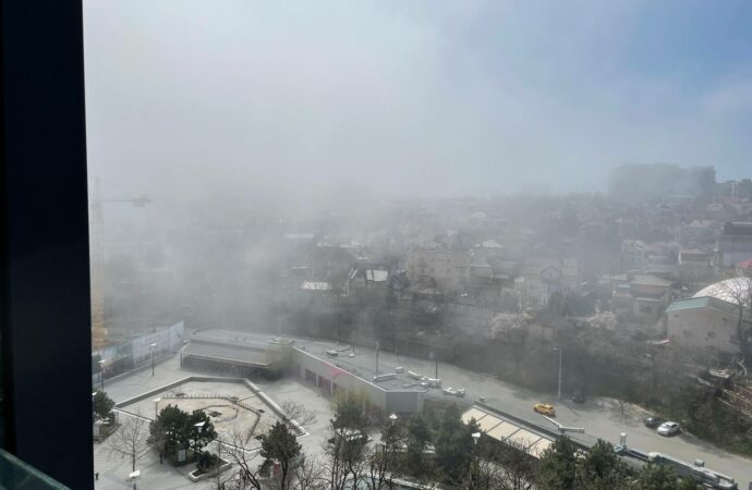 Частину Одеси огорнув дивний туман