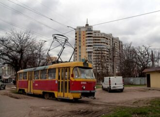 Одесский трамвай №13 все еще не ходит