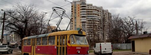 Одесский трамвай №13 все еще не ходит